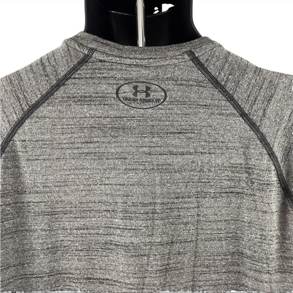 Mens Under Armour Project Rock 3/4 Sleeve Shirt Sz M Loose Heatgear - Picture 4 of 8